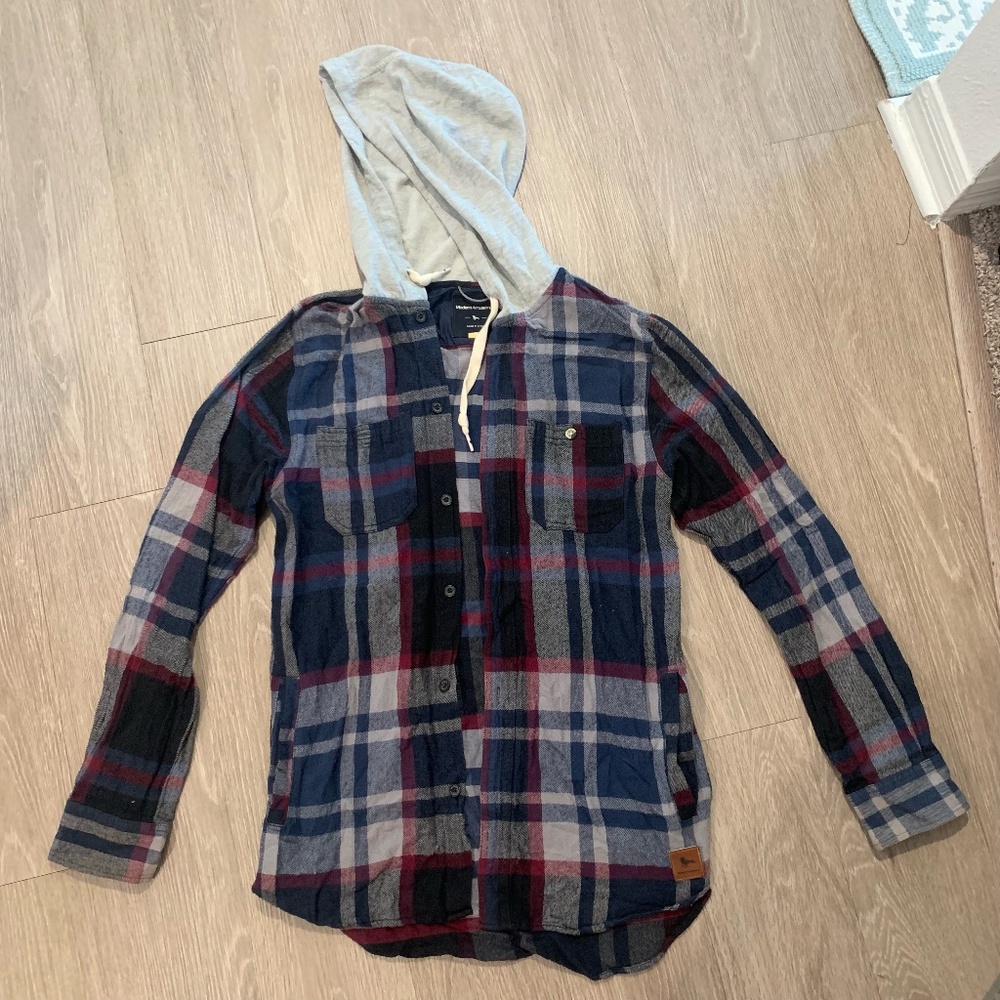 Flannel Hoodie / Shacket